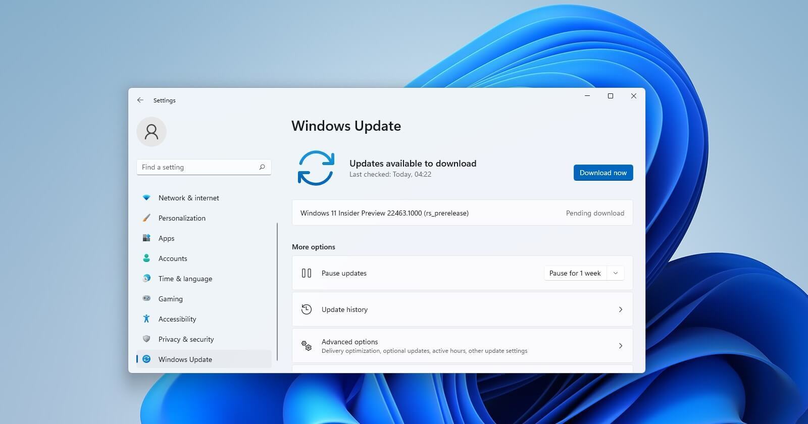 Windows 11 Build 22463发布：改善体验、修复BUG