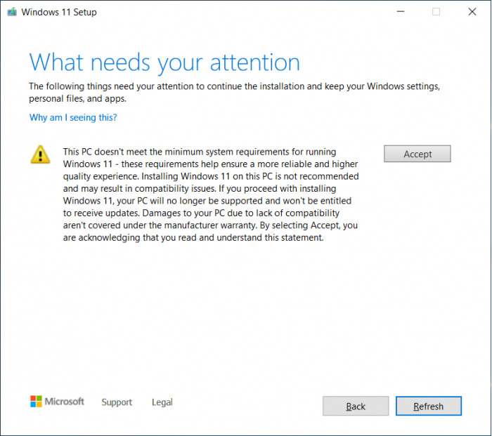 微软为不支持的PC提供Windows 11 TPM绕行安装方案