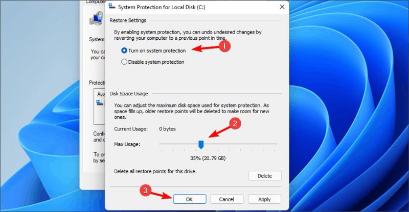 如何在 Win11系统上创建还原点？