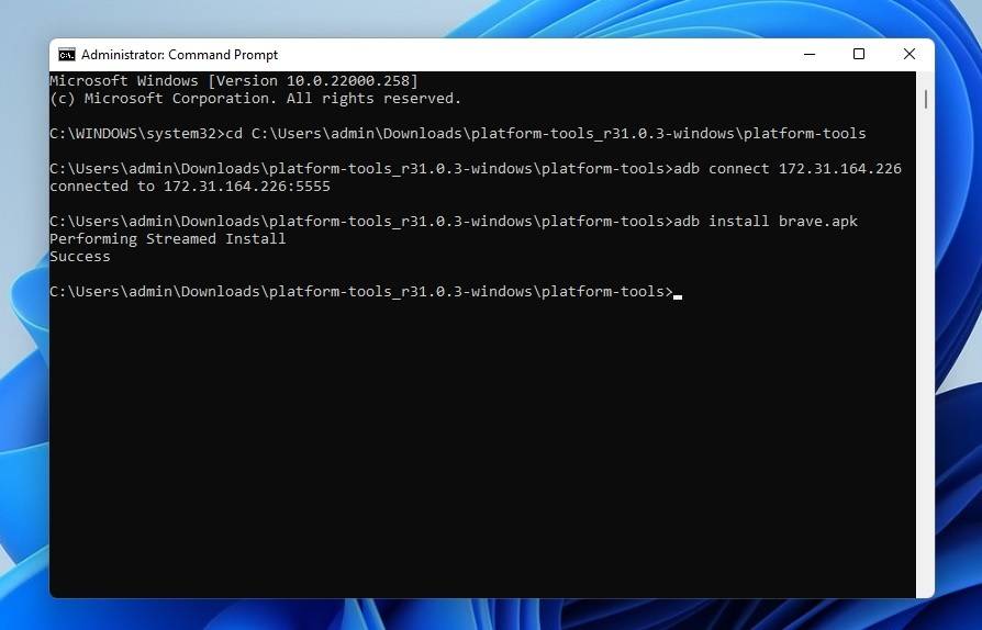Windows 11 系统旁加载 APK 的技巧