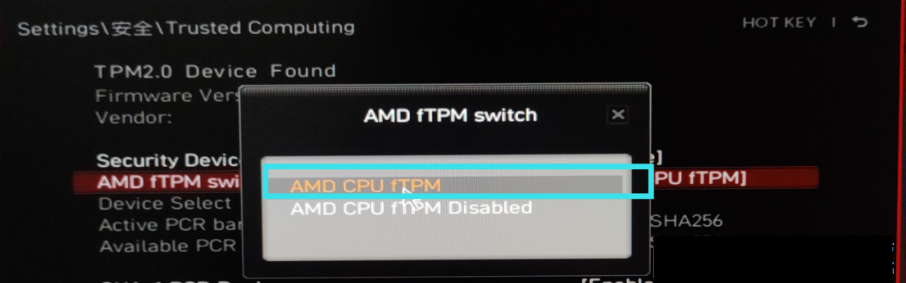 微星主板如何开启TPM2.0升级Win11？微星主板BIOS开启TPM2.0