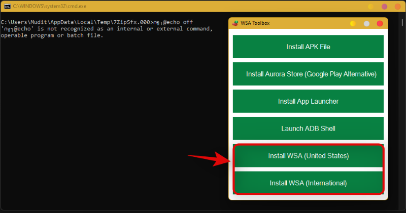 Win11 WSA Toolbox工具箱下载与安装使用技巧