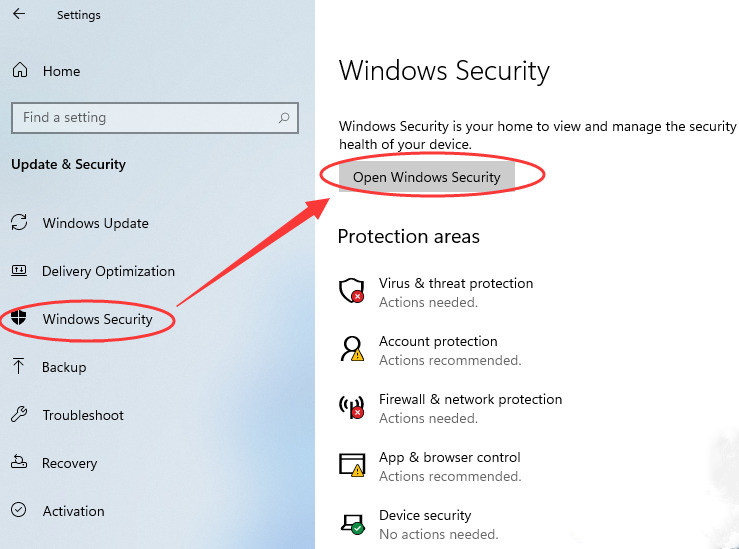 如何关闭Win11系统自带杀毒Security？