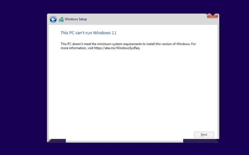 为什么无法升级到 Windows 11系统？