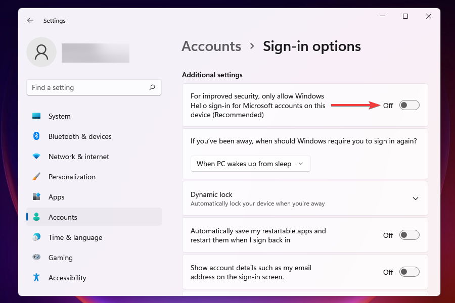 Win11系统登录选项不起作用怎么办？