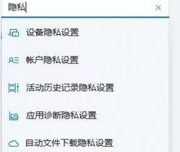 Win11如何进行隐私设置？Win11隐私设置方法