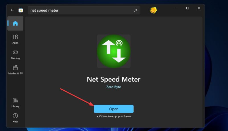 Win11系统使用网络速度监视器的方法