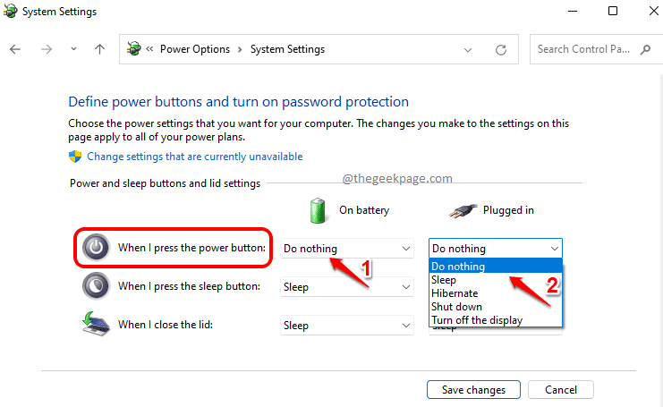 如何在Windows11/10中禁用电源按钮关机？