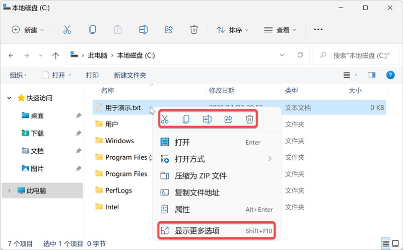 Win10/Win11 文件资源管理器使用技巧