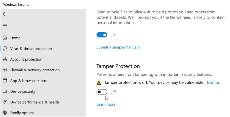 Win11系统启用或禁用Windows安全的方法