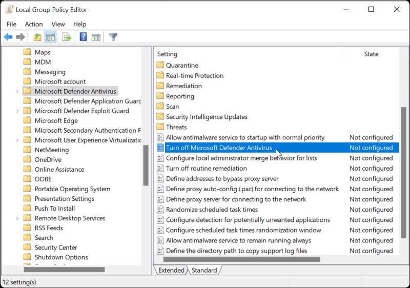 Win11系统启用或禁用Windows安全的方法