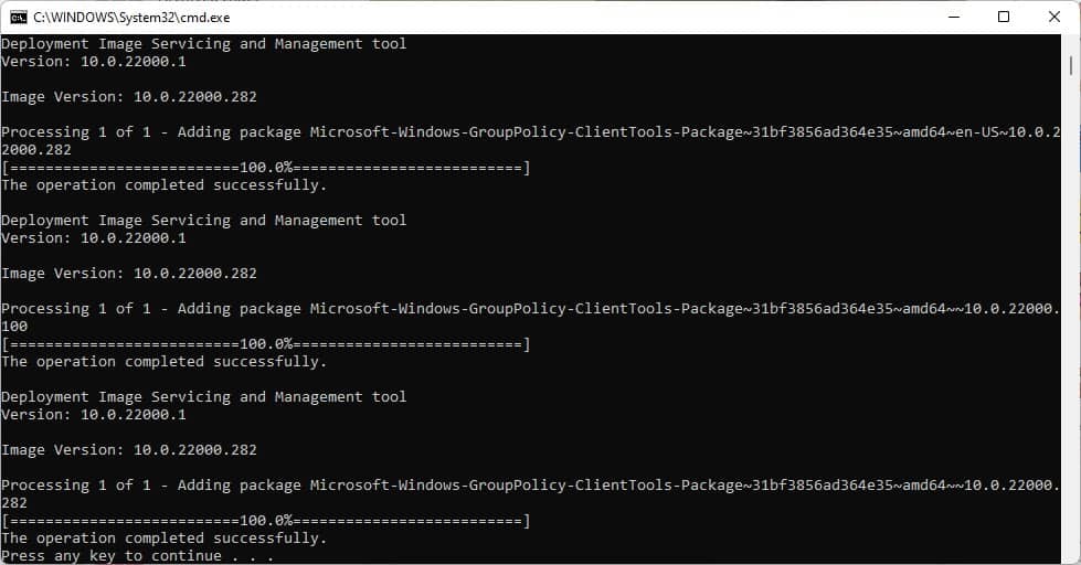 Win11家庭版组策略编辑器打不开的解决方法