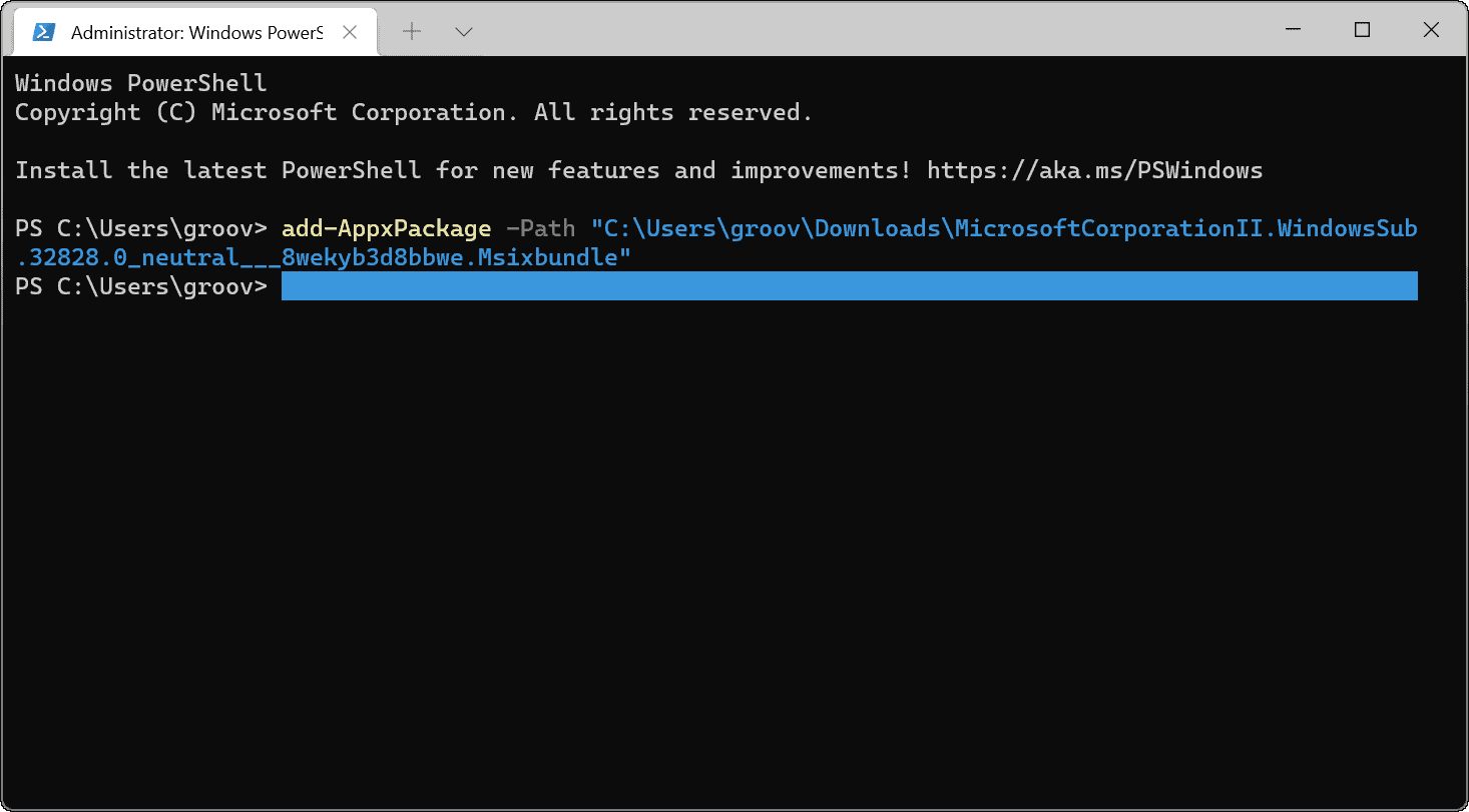 Win11系统安装Android应用程序的方法