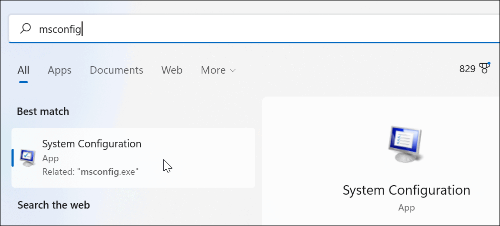 Win11系统启动/禁用干净启动的方法