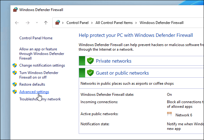 Win11系统阻止对应用程序的Internet访问的方法