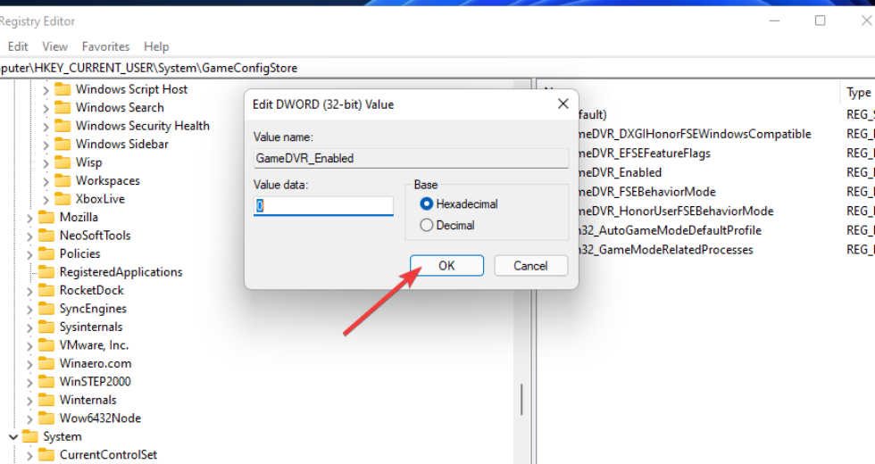 Win11系统禁用DVR并关闭游戏栏的方法