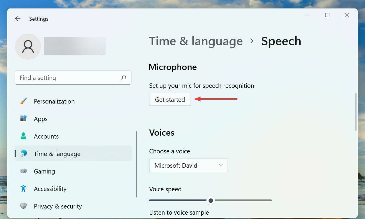 Win11系统语音输入没反应的解决方法