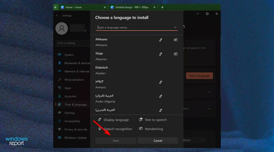 Win11系统无法更改显示语言怎么办？