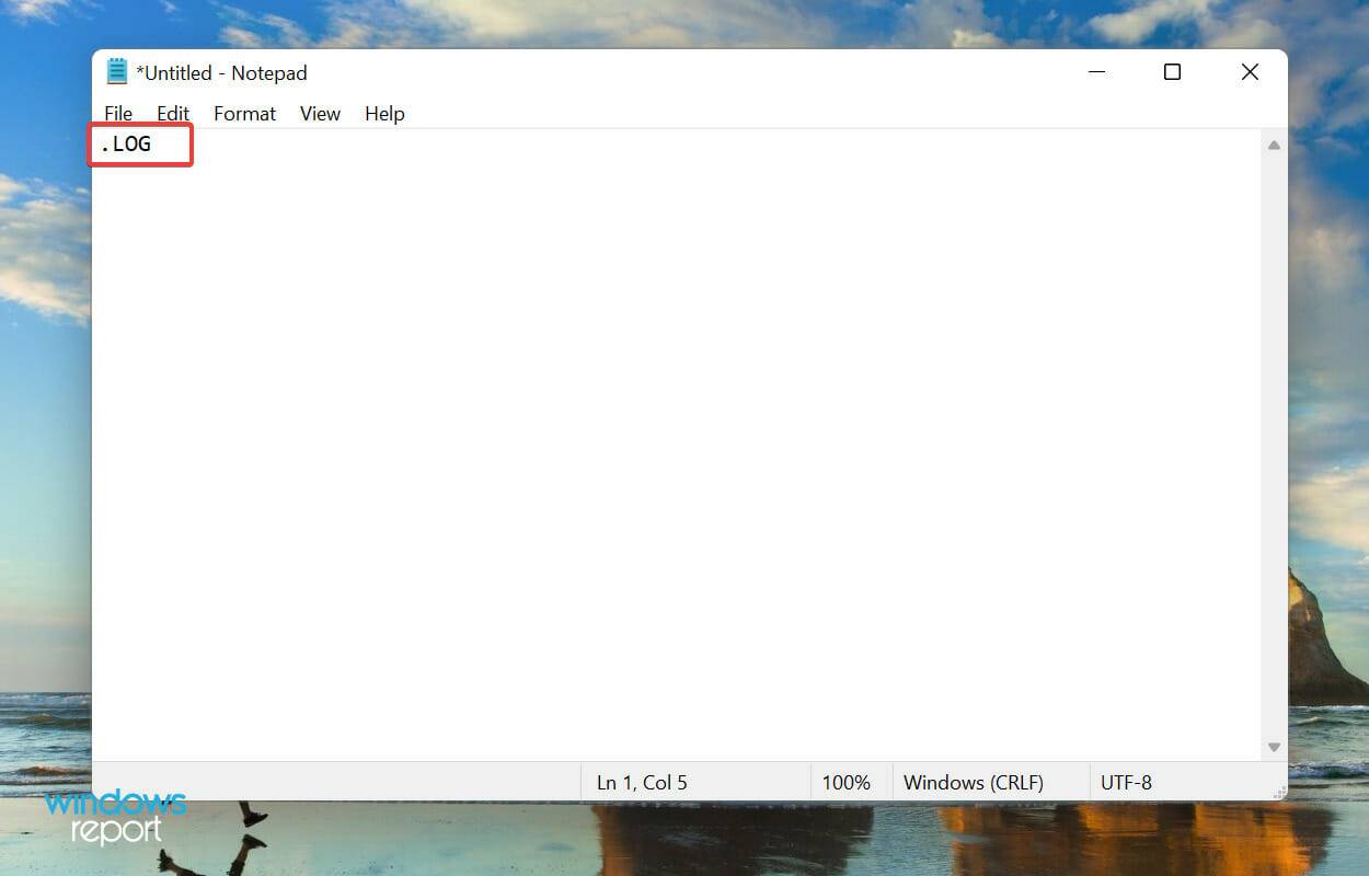 Win11系统下如何创建自己的日志文件？