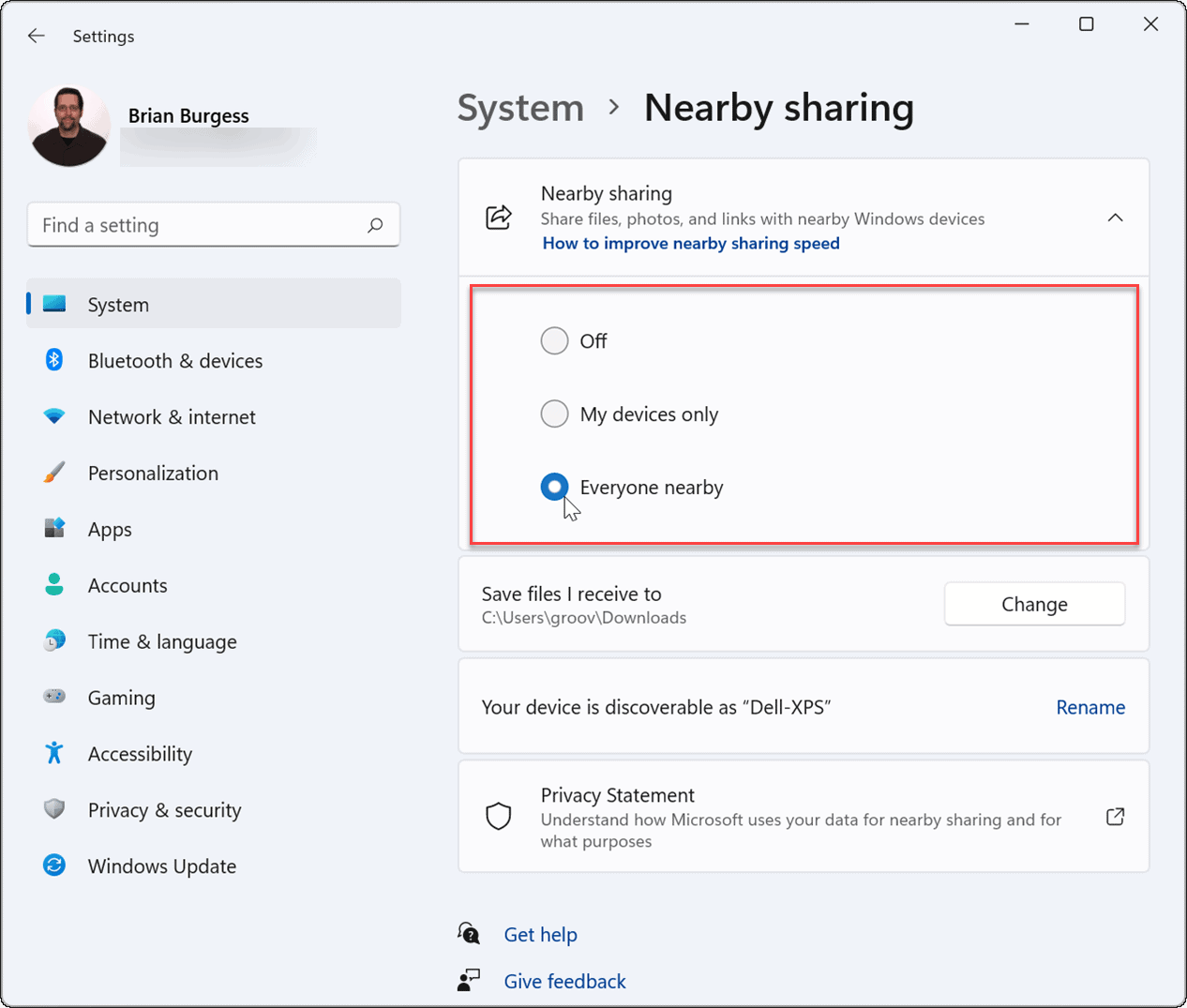 如何使用附近共享？Win11系统使用附近共享的技巧