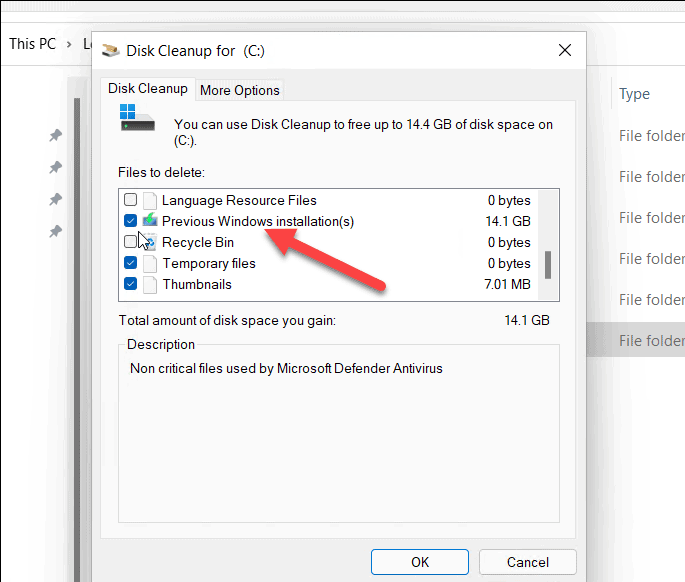 Win11系统如何删除 Windows.old 文件？