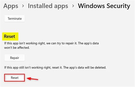 win11打不开windows安全程序怎么办 win11打不开windows安全程序解决方法(4)