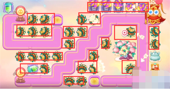 保卫萝卜4周赛10.31怎么过 保卫萝卜4周赛10.31攻略(5)