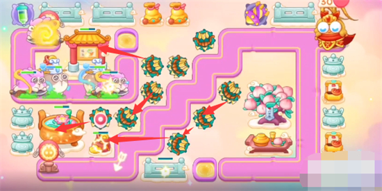 保卫萝卜4周赛10.31怎么过 保卫萝卜4周赛10.31攻略(2)