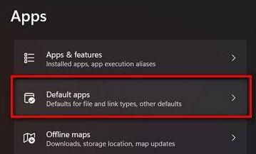win11默认应用设置在哪里 win11默认应用设置位置介绍(2)