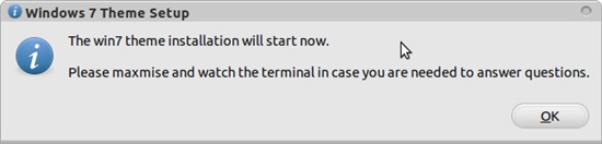 Ubuntu 成 Windows 7 的超级方法(2)