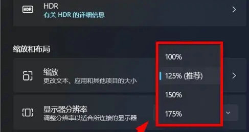 windows11缩放调到500怎么调回来 windows11缩放调到500调回来方法(1)