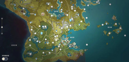 原神岩神瞳131个位置高清图最新 原神岩神瞳131个位置高清图现版本(1)