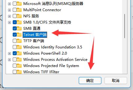 win11telnet服务怎么开启 win11telnet服务开启方法介绍(3)