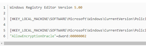 Win远程桌面“身份验证错误,不支持所需的功能”解决方案(3)
