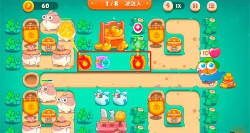 保卫萝卜4第14关怎么过 保卫萝卜4第14关无伤通关攻略(1)