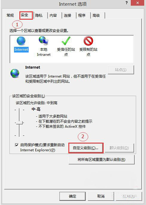 win8系统中ie11浏览器打不开qq空间怎么办(1)