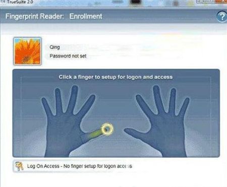 联想win7指纹识别怎么设置 联想win7指纹识别设置方法介绍(4)