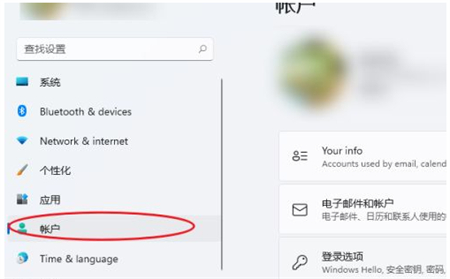 win11怎么设置开机密码 win11怎么设置开机密码方法介绍(2)