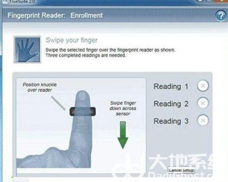 联想win7指纹识别怎么设置 联想win7指纹识别设置方法介绍(5)