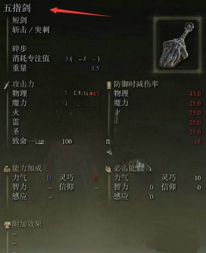 艾尔登法环五指剑怎么拿 艾尔登法环五指剑获取攻略(1)