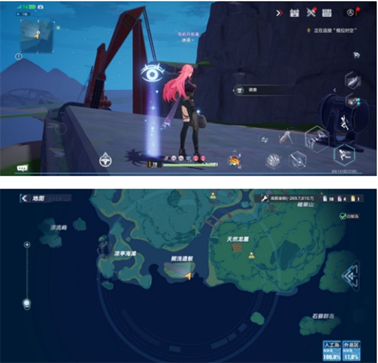 幻塔人工岛二期探索点在哪 幻塔人工岛二期探索点位置介绍(1)