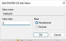 win11任务栏变小后日期向下怎么办 win11任务栏变小后日期向下解决办法(2)