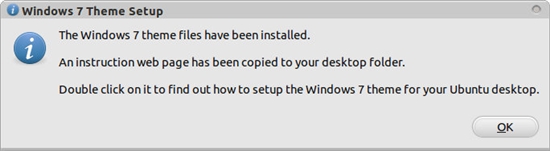 Ubuntu 成 Windows 7 的超级方法(3)