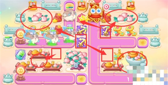 保卫萝卜4周赛10.13怎么过 保卫萝卜4周赛10.13攻略(2)