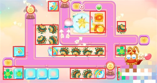 保卫萝卜4周赛10.11怎么过 保卫萝卜4周赛10.11攻略(5)