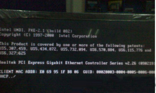 电脑开机出现client mac addr怎么办