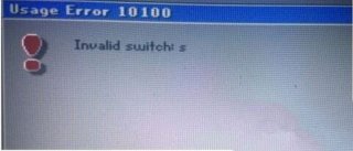 安装大地win7提示10100怎么办