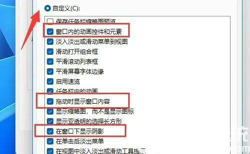 win11动画效果怎么设置 win11动画效果设置教程(2)
