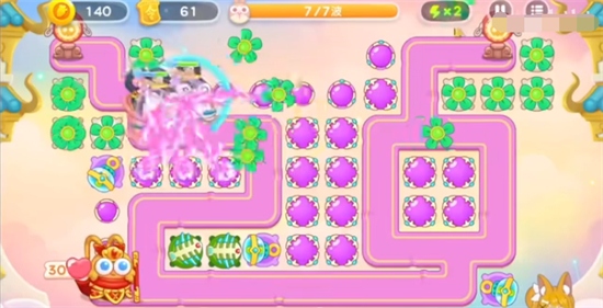 保卫萝卜4周赛1.10怎么过 保卫萝卜4周赛1.10攻略(2)