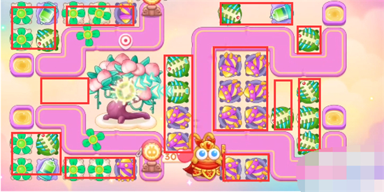 保卫萝卜4周赛12.8怎么过 保卫萝卜4周赛·12.8攻略(5)